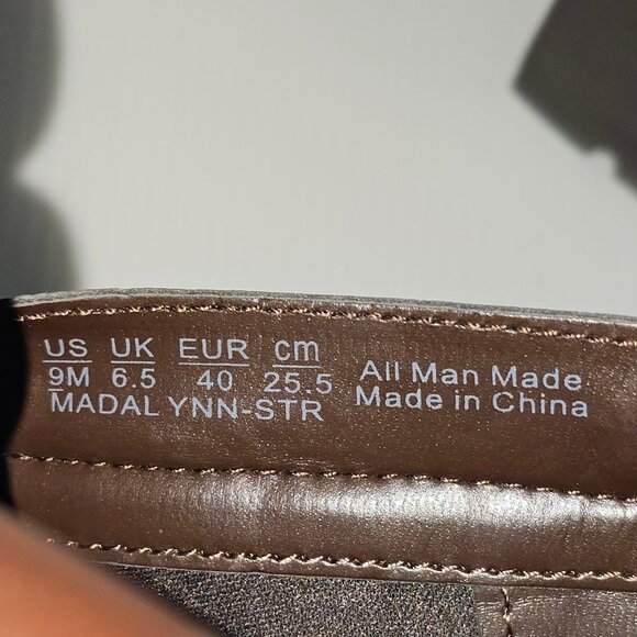 Naturalizer Madalynn Strap Ankle Boot Women 9 Brown Water Resistant Lug Sole NEW - Picture 12 of 14